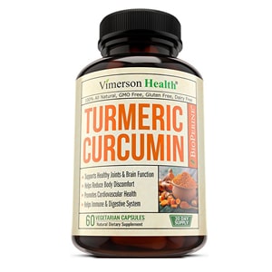 Vimerson Health Turmeric Curcumin Supplement