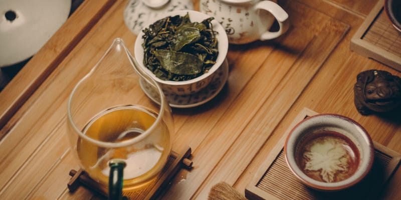 Why does green tea taste like fish?